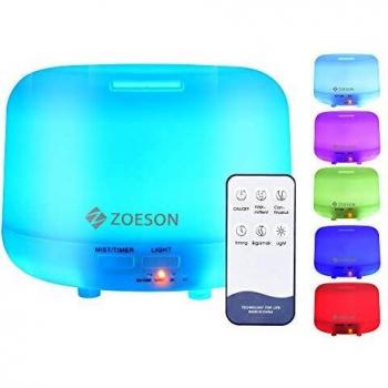 Difusor de aromaterapia con 7 luces de cambio de color