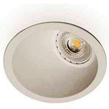 Faro Foco empotrable blanco GU10