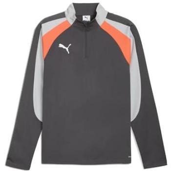 Felpa Puma LIGA Grigio XL Zip Parziale