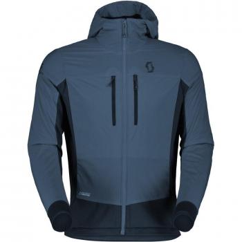 Fleece Hybrid Scott Explorair Alpha con Cappuccio