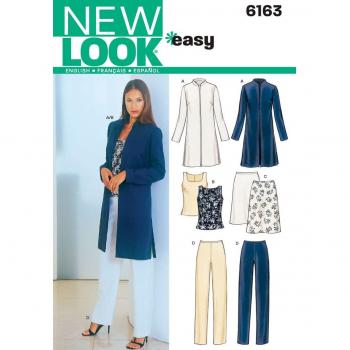 New Look 6163 Misses Sewing Pattern