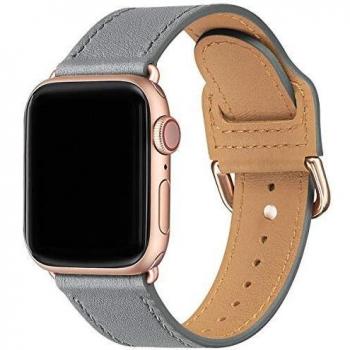 SUNFWR Dark Gray/Rosegold Replacement Strap for Apple Watch Series 6/5/4/3/2/1