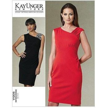 Vogue Patterns V1205 Misses' Dress Size 14