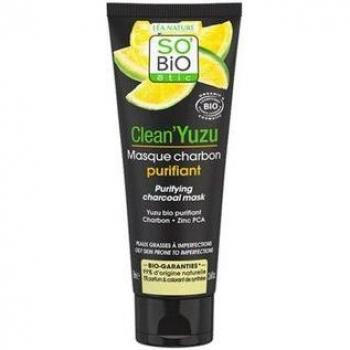 Masque Visage Yuzu Charbon Actif So Bio Etic 75ml