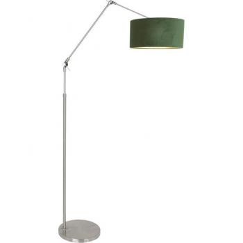Steinhauer LIGHTING LED Leselampe, Gelenkleuchte Stehleuchte Wohnzimmerlampe verstellbar Stahl Textil