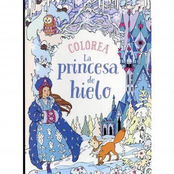 Colorea La princesa de hielo