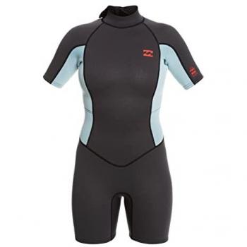 Billabong Muta Neoprene Maniche Brevi con Zip sul Retro 22 Launch