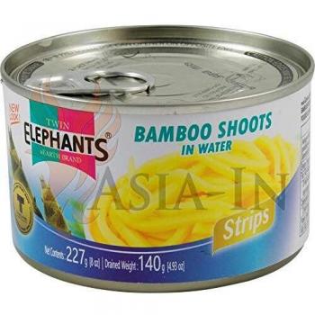 Bambussprossen Streifen 227g Twin Elephants