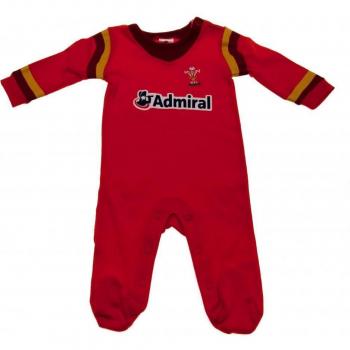 Streifen Schlafanzug für Babys in Rot