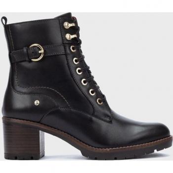 PIKOLINOS Damen Stiefelette Llanes W7H-8510 Schwarz Blockabsatz Größe 42