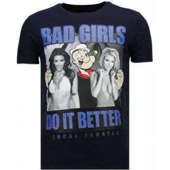 Local Fanatic T-Shirt Bad Girls Forever Strass