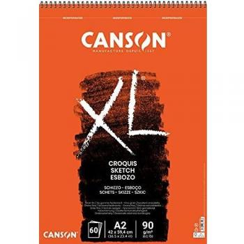 Canson XL Studienblock, DIN A2, 90 g/m²