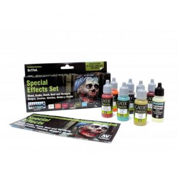 Vallejo Game Color Special Effects Set 17 ml Pack of 8
