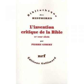 L'invention critique de la Bible