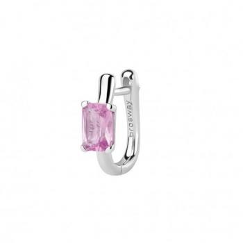 Brosway, Ohrringe, Glamouröses Pink FVP07 Silber Ohrhänger