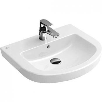 Villeroy & Boch Subway Waschtisch mit Überlauf, 650x490mm, Modellnummer 711465R1