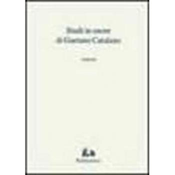Studi in onore di Gaetano Catalano