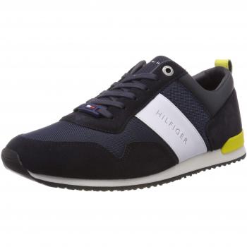 Sneaker Tommy Hilfiger Material Mix Blu 41 EU