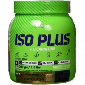 Lemon-Flavored Olimp Iso Plus Powder