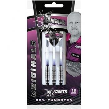 XQ Max Adultes 18 g – Andy Hamilton, Tungstène 95 %, Pointure Soft‑Tip