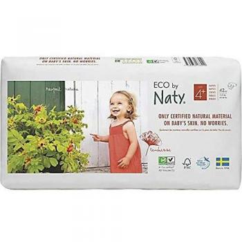 Naty Pannolini Biologici Eco-Friendly, T4, 42 Pezzi