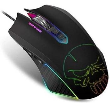 Souris Spirit of Gamer ELITE M40 avec 6 niveaux de résolution et réglable jusqu'à 4000 DPI