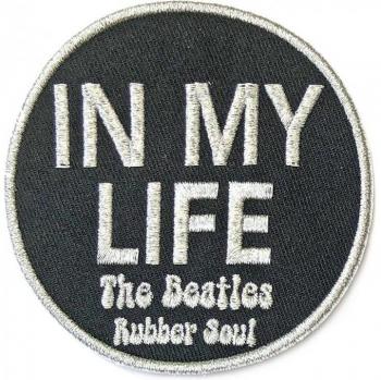 The Beatles Parches de Vida Un Tamaño Plata/Negro