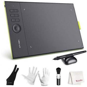 XP-PEN Star06C Windows and Mac Compatible Graphics Tablet with Customizable Keys