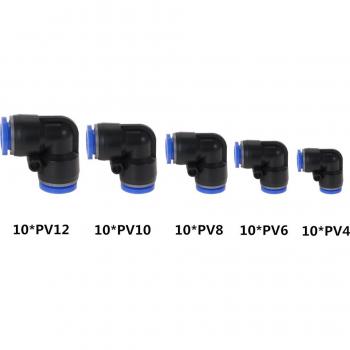 Pneumatic Connector Set for PU PY PE PL Tubes