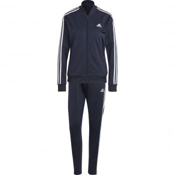 Adidas Damen Trainingsanzug 8 Stripes dunkelblau XL