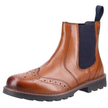 Cotswold Ford Men's Tan Leather Boots