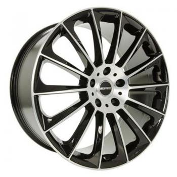 GMP Stellar Black Diamond-Cut 8.0Jx18 Alufelge