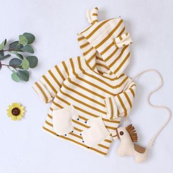 Pañuelo de invierno para niños con diseño de bebé y capucha