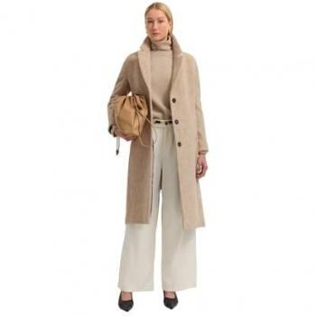 Bugatti Loose Fit Mantel in Beige für Damen