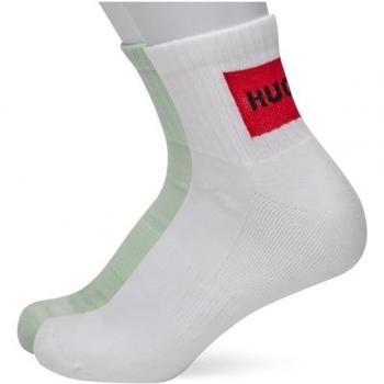 HUGO RIB LABEL Socken im 2er-Pack
