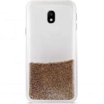 Cover Glitter Oro per Samsung Galaxy J3 2017 5.0