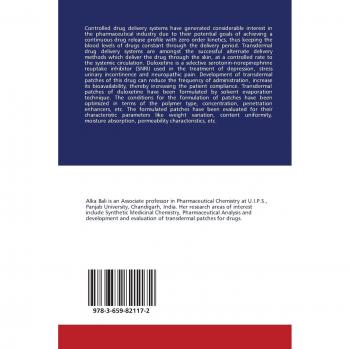 Formulation and evaluation of transdermal patches of duloxetine
