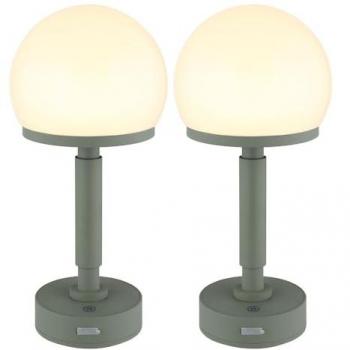 Lampe LED champignon blanc chaud