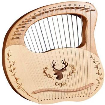 Lira Musical de Caoba 19 Tonos