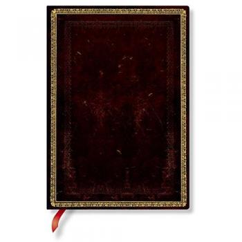 Libreta Flexi Paperblanks Marruecos Negro Midi Rayada 144 Pág..