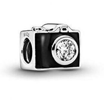 PANDORA Charm Plata de Ley Cámara Fotográfica