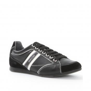 Rummos R316 Black Latin Leather Sneakers for Men – UK 9