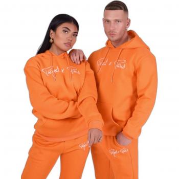 Hoodie unisexe Signature Orange Taille M