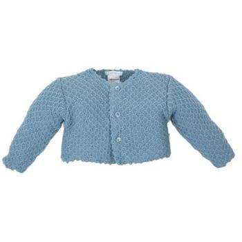 Giacca Blu Tricot Baby – 3644NUW17 – 6 Mesi di Età