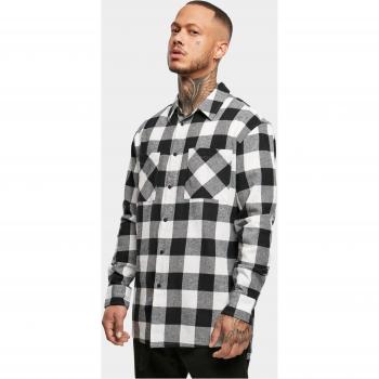 Urban Classics Camicia a Maniche Lunghe a Quadri M