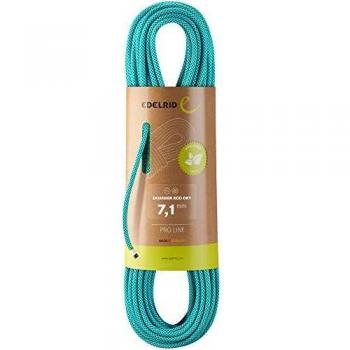 Edelrid Skimmer Eco Dry 7.1 mm Half Rope, 60m, Icemint