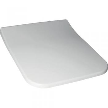Villeroy & Boch Architectura SlimSeat WC-Sitz mit Softclose, Duroplast, Weiß Alpin, eckig