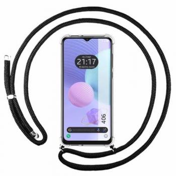 Funda Colgante para TCL 406 con Cordon Negro