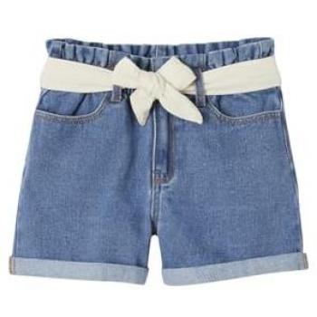 Short en jean stone pour fille VERTBAUDET