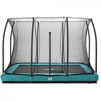 0ft x 7ft Salta Green Rectangular Comfort Edition Inground Trampoline